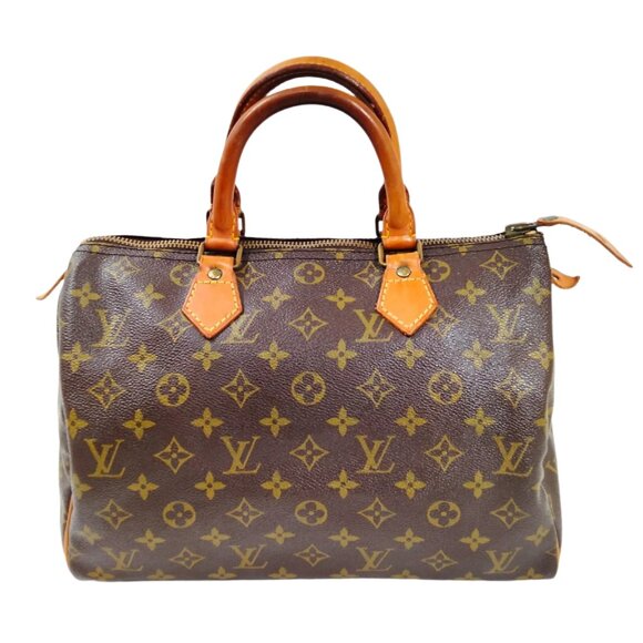 Louis Vuitton Speedy Monogram Canvas Satchel - Picture 1 of 9